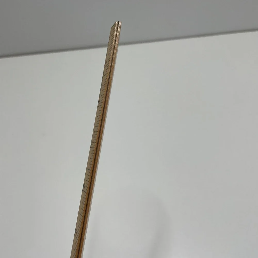 Westcott 15 Inch Wood Ruler with Metal Edge R501-15 Made in USA Vintage Style